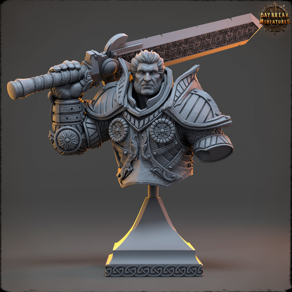 Grand Prêtre Sébastien de l´Ancien Monde Bust - Daybreak Miniatures