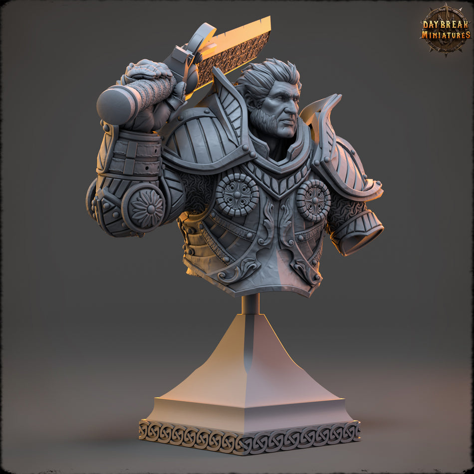 Grand Prêtre Sébastien de l´Ancien Monde Bust - Daybreak Miniatures