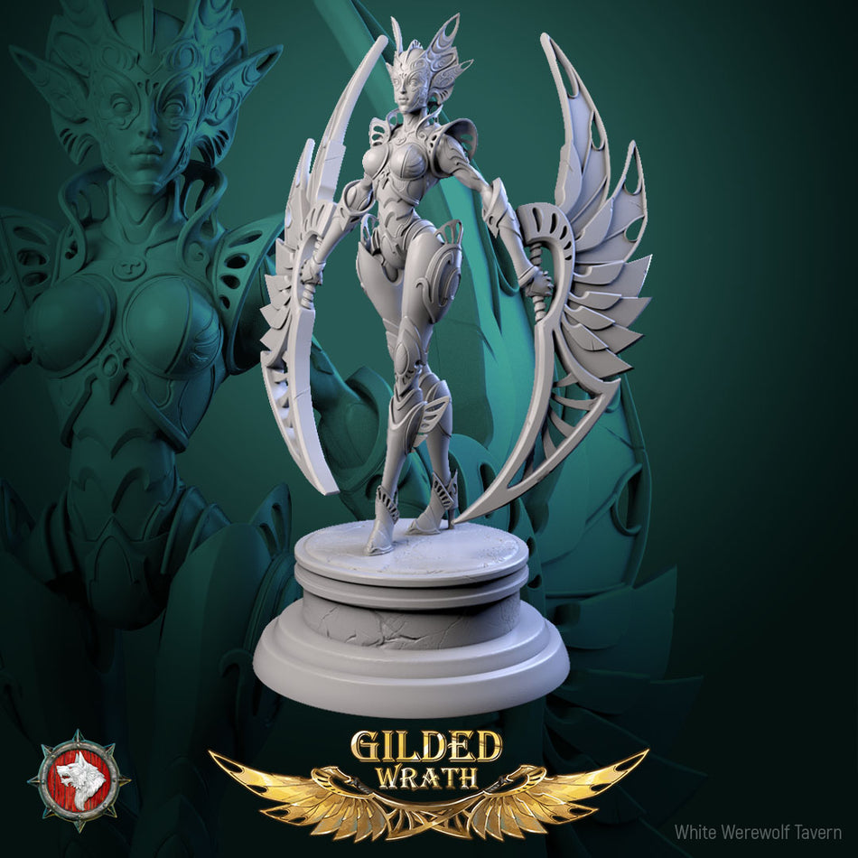 Guardian of the Golden Flame - Gilded Wrath - White Werewolf Tavern