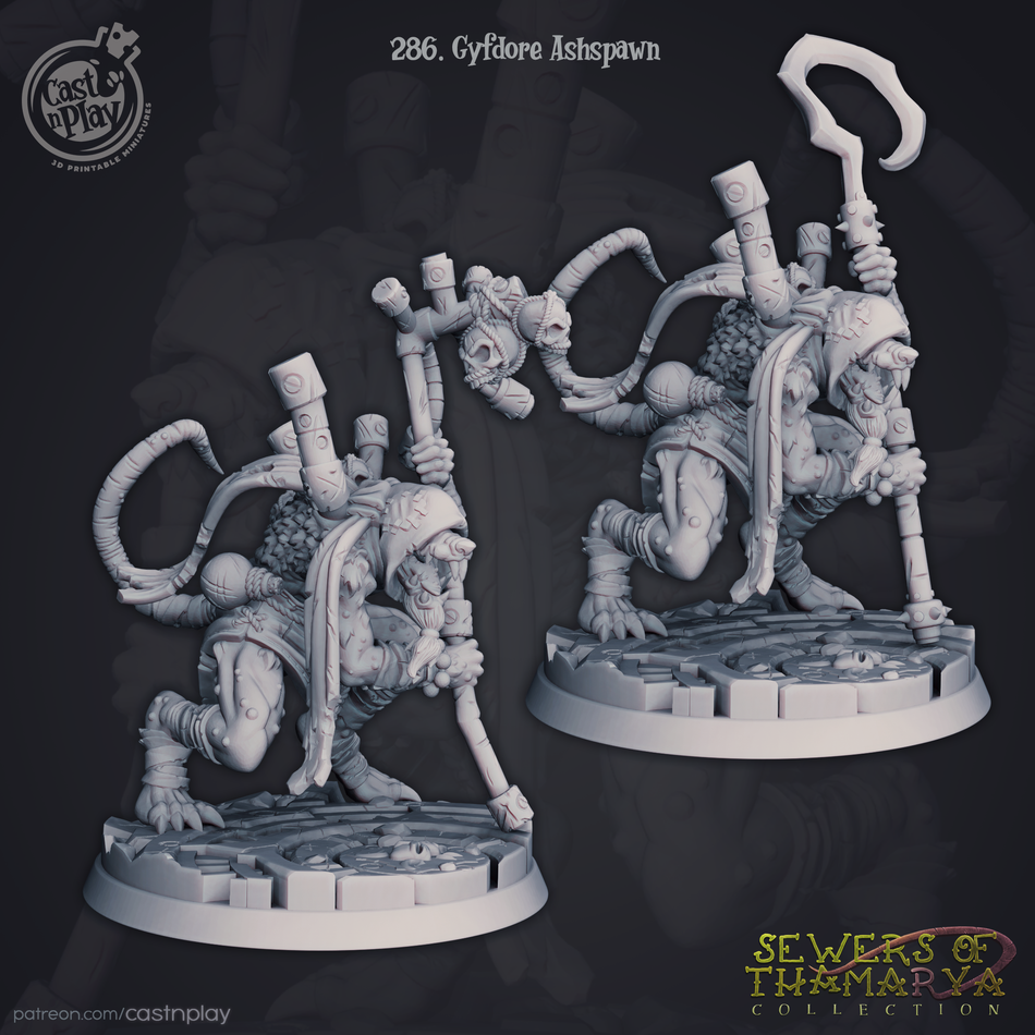 Gyfdore Ashspawn - Sewers of Thamarya - Cast n Play