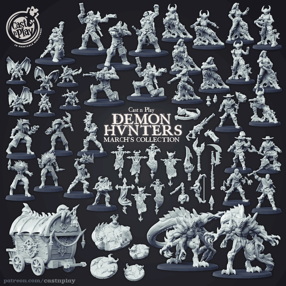 Thorne Solaris - Demon Hunters - Cast n Play