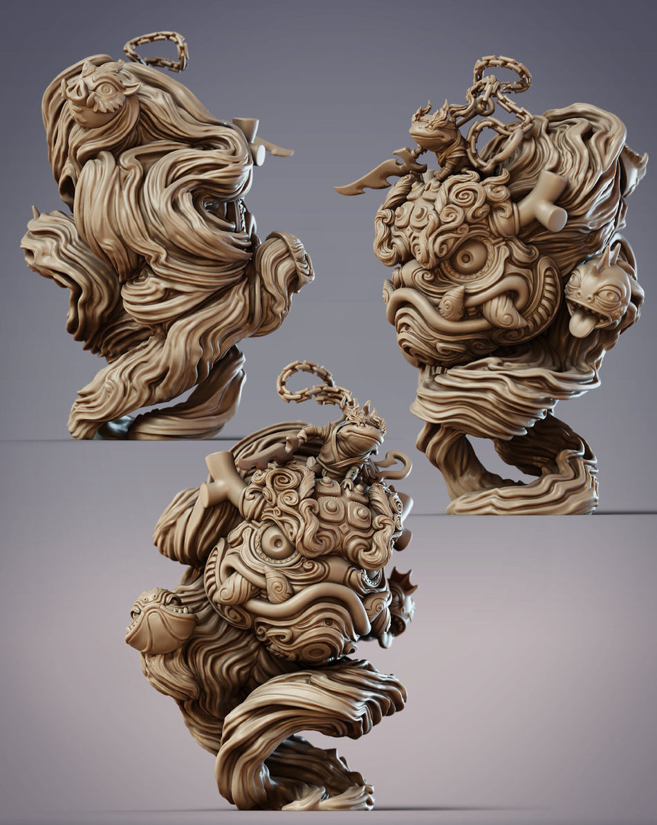 Hagetaka Spectral, Ghost Pirate with Grand Onibi Miniature - Mikata Wetlands - Hanzaki - CM