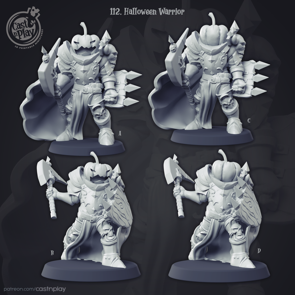 Halloween Warrior - Cast n Play