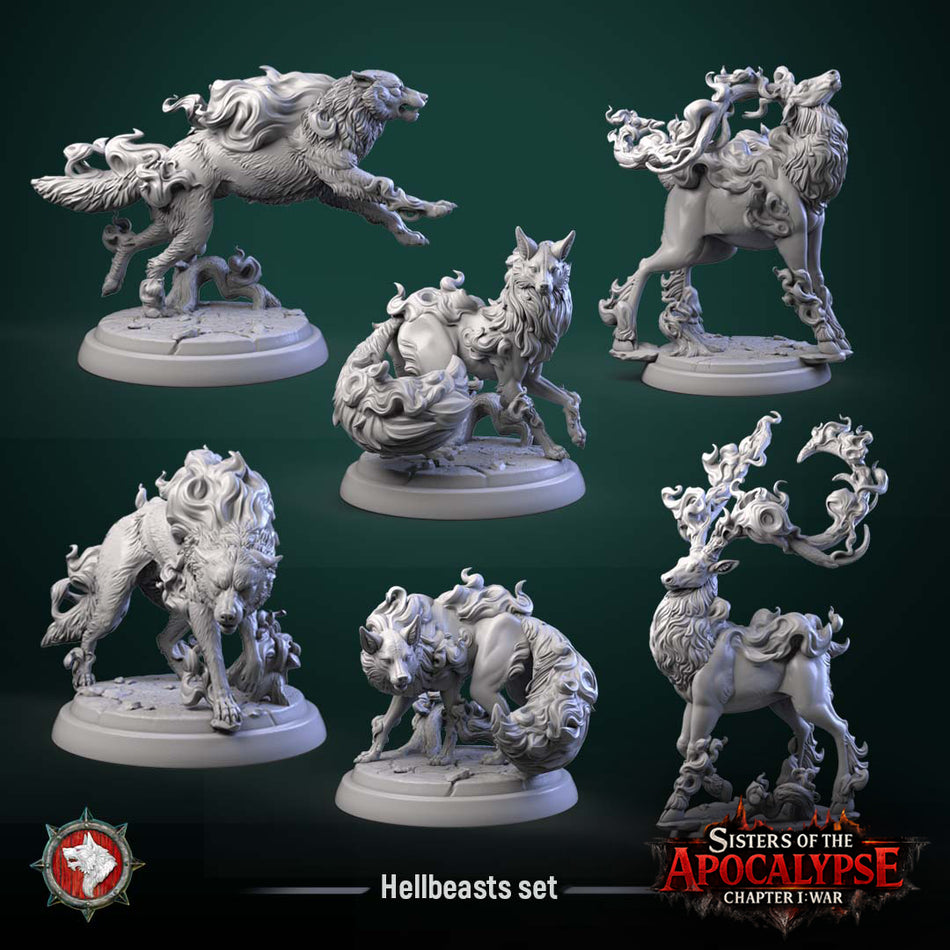Hellbeasts - Sisters of the Apocalypse - War - White Werewolf Tavern