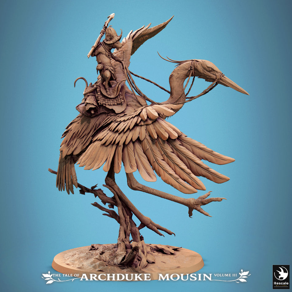 Mouse on Heron Landing - Tales of Archduke Mousin III - Rescale Miniatures
