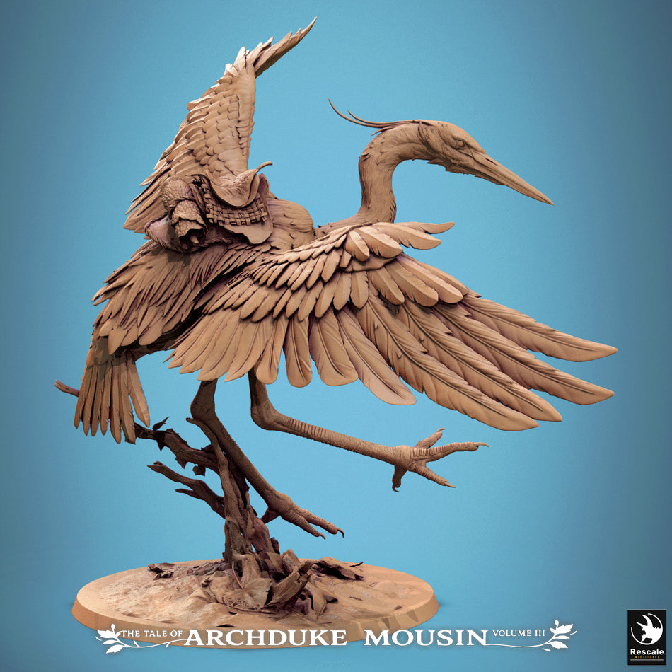 Mouse on Heron Landing - Tales of Archduke Mousin III - Rescale Miniatures