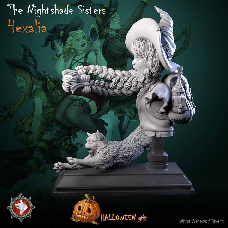 Hexalia - Bust aus der Reihe Halloween Gift von White Werewolf Tavern