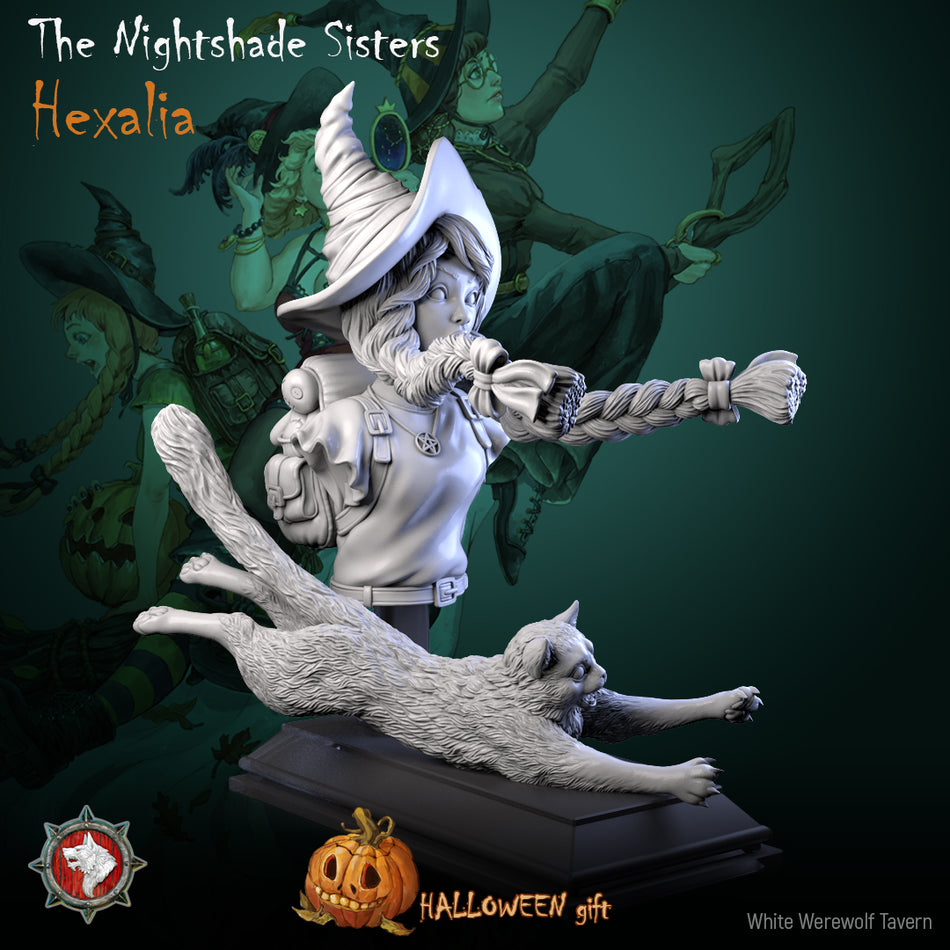 Hexalia - Bust aus der Reihe Halloween Gift von White Werewolf Tavern