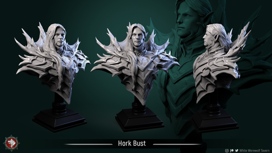 Hork Bust - Castle of Blood - WWT