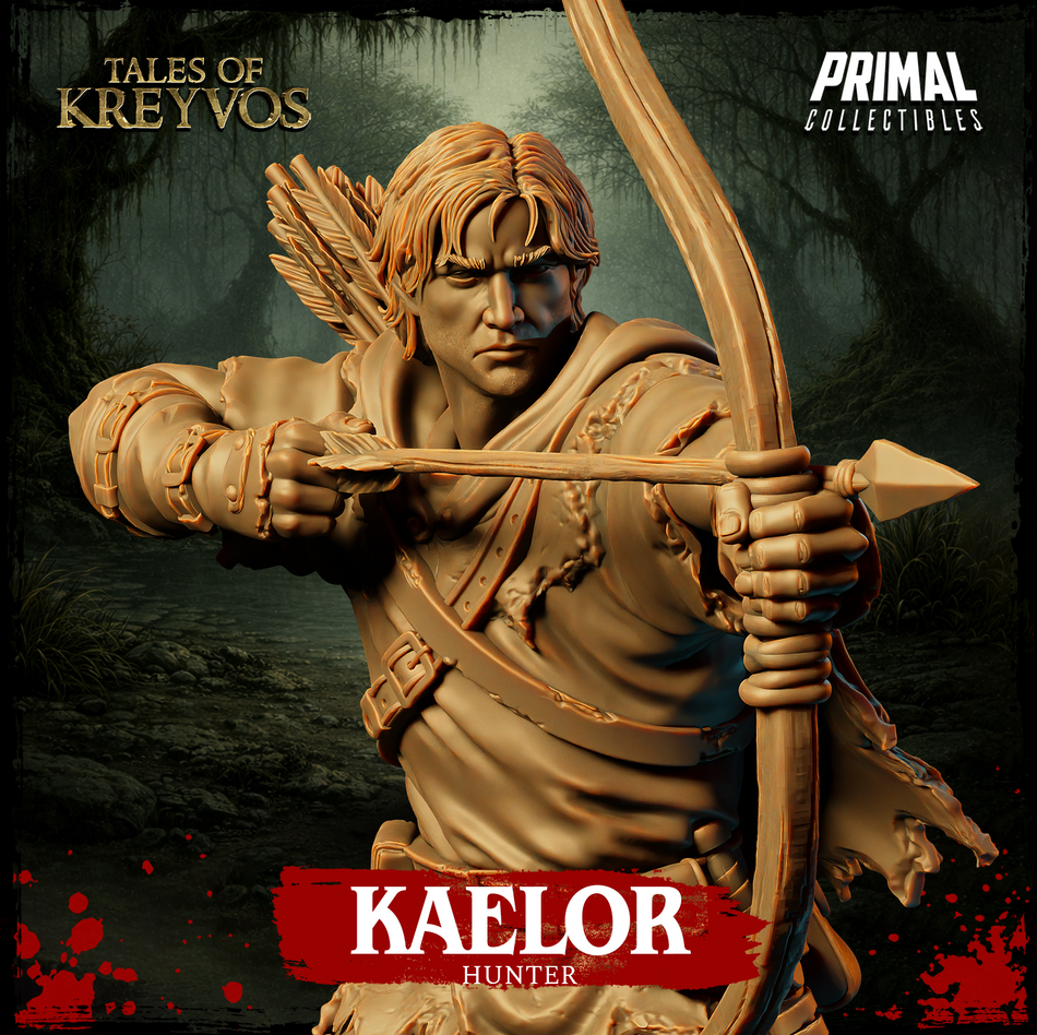 Hunter Kaelor - Tales of Kreyvos - Primal Collectibles