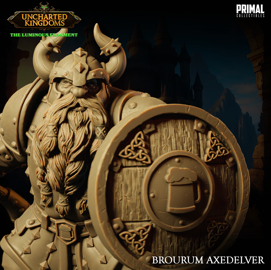 Brourum Axedelver - Uncharted Kingdoms/ The Luminous Fragment - Primal Collectibles