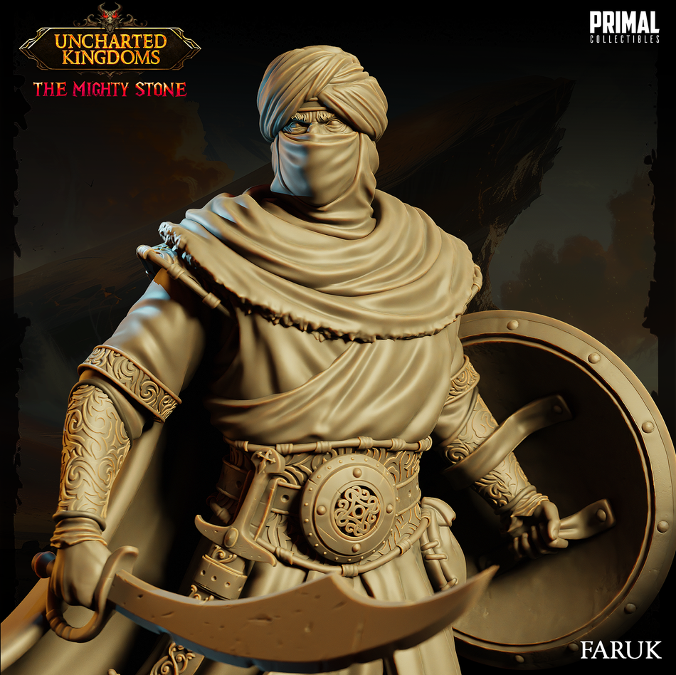 Faruk - Uncharted Kingdoms/ The Mighty Stone - Primal Collectibles