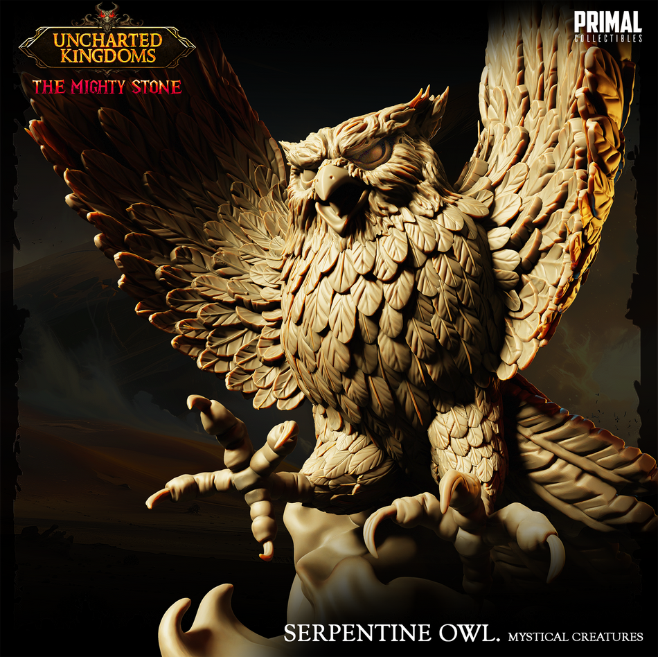 Serpentine Owl - Uncharted Kingdoms/ The Mighty Stone - Primal Collectibles