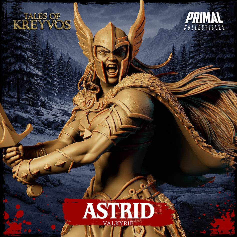 Valkyrie Astrid - Tales of Lreyvos - Primal Collectibles