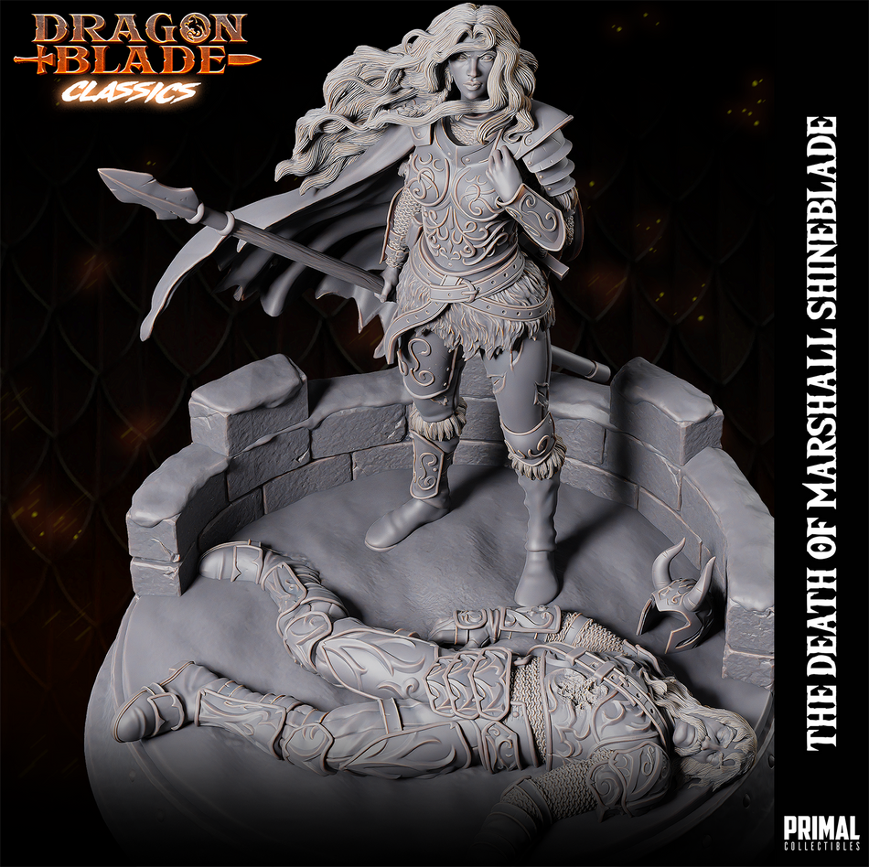 The Death Of Marshall Shineblade - Dragon Blade - Primal Collectibles