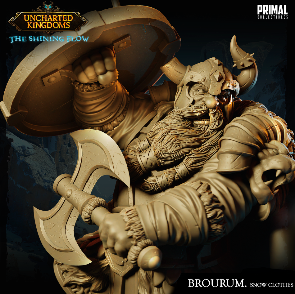 Dwarf Brourum - Uncharted Kingdoms/ The Shining Flow - Primal Collectibles