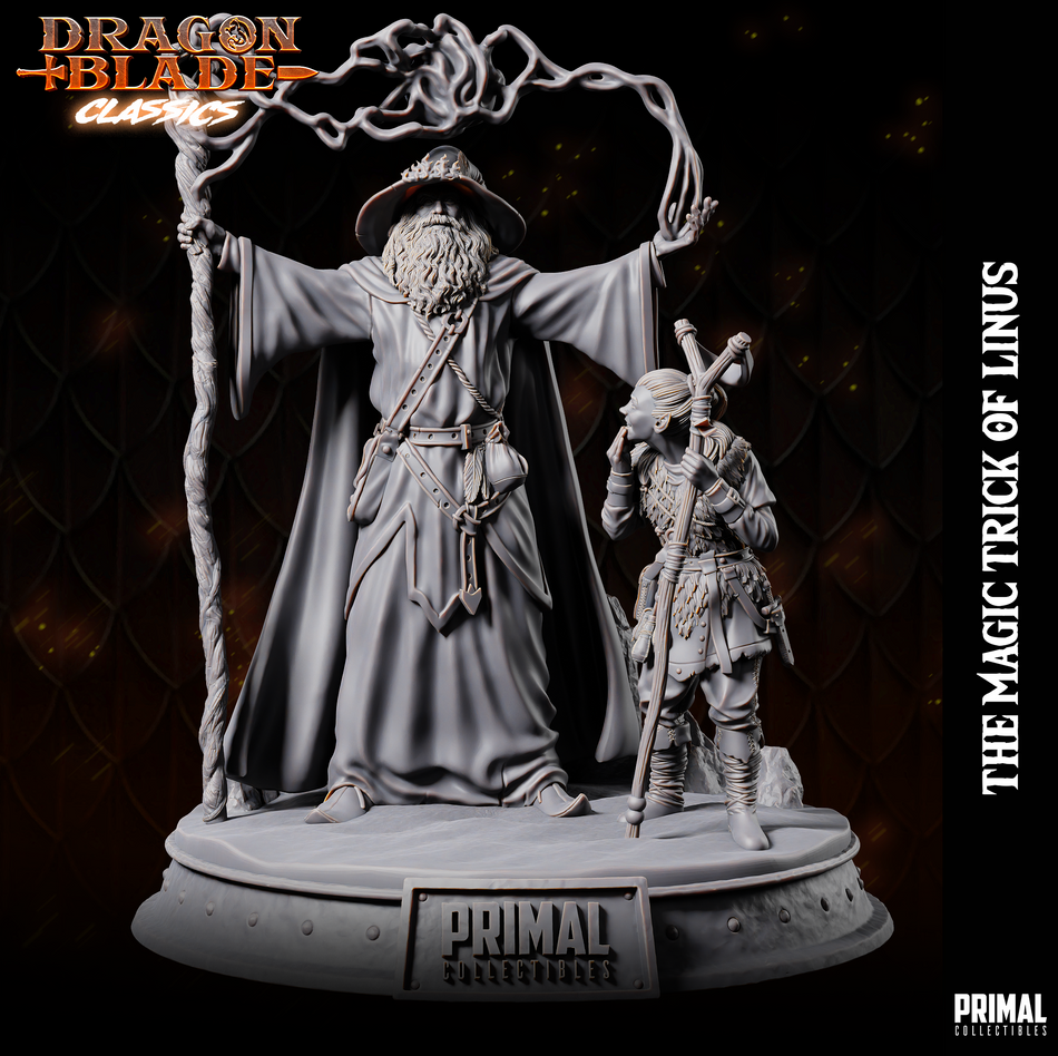 The Magic Trick Of Linus - Dragon Blade - Primal Collectibles
