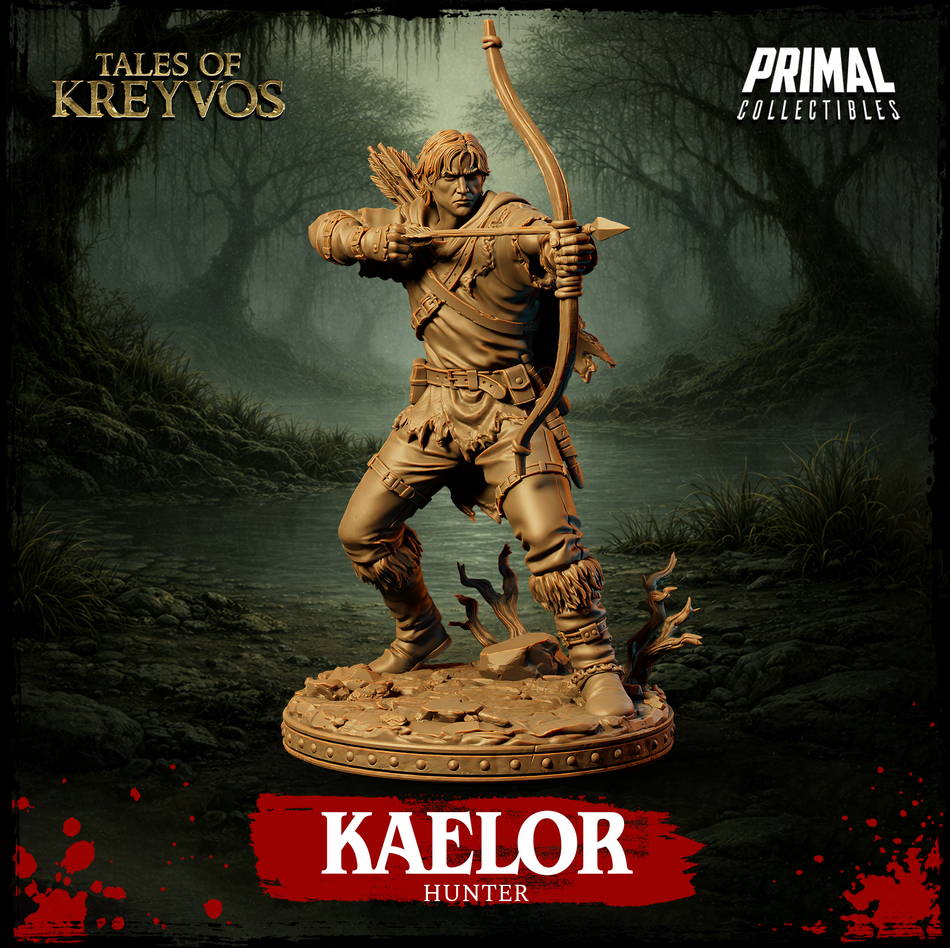 Hunter Kaelor - Tales of Kreyvos - Primal Collectibles