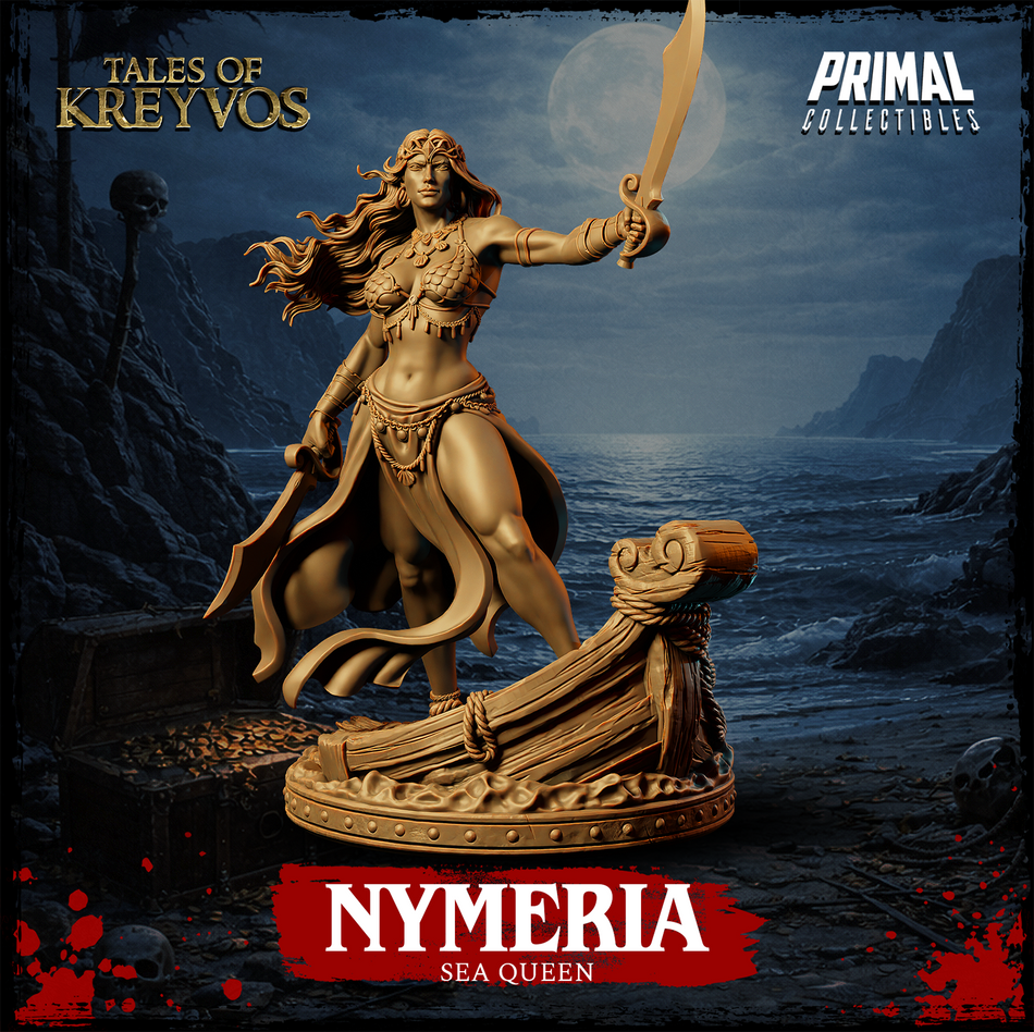 Sea Queen Nymeria - Tales of Kreyvos - Primal Collectibles
