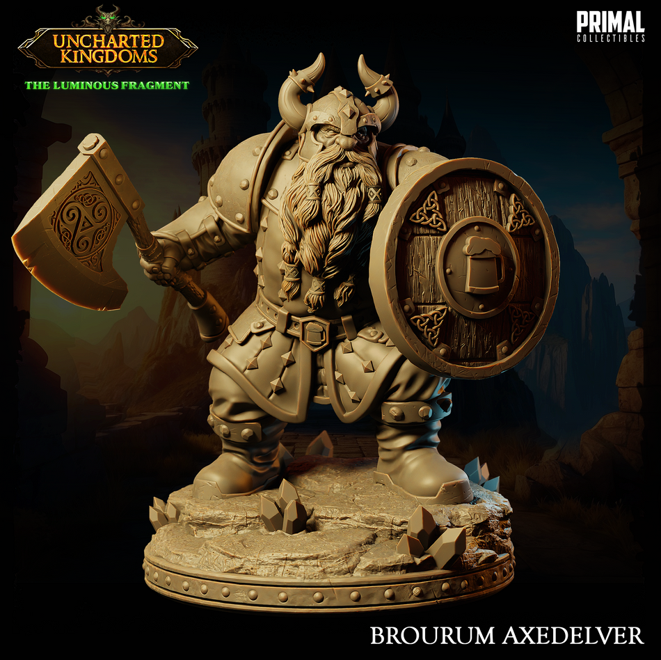Brourum Axedelver - Uncharted Kingdoms/ The Luminous Fragment - Primal Collectibles
