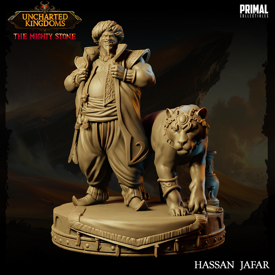 Crime Lord Hassan Jafar- Uncharted Kingdoms/ The Mighty Stone - Primal Collectibles