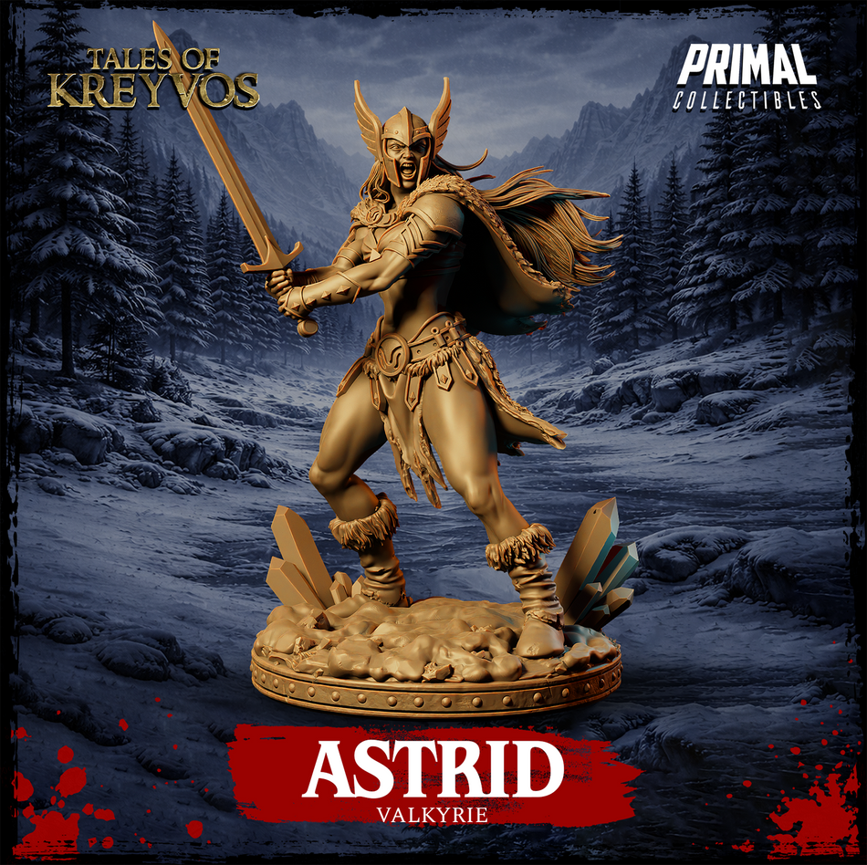 Valkyrie Astrid - Tales of Kreyvos - Primal Collectibles