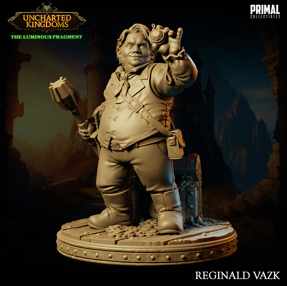 Halfling Rogue Reginald Vazk - Uncharted Kingdoms/ The Luminous Fragment - Primal Collectibles
