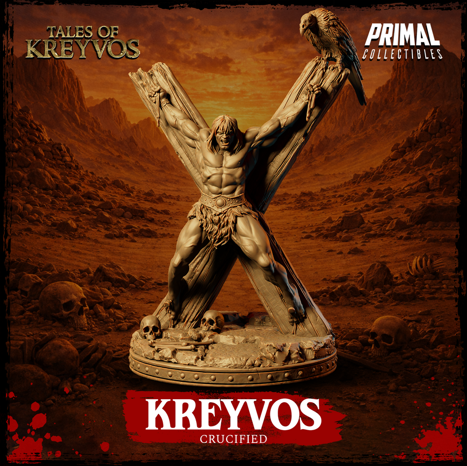 Barbarian Kreyvos Crucified - Tales of Kreyvos - Primal Collectibles
