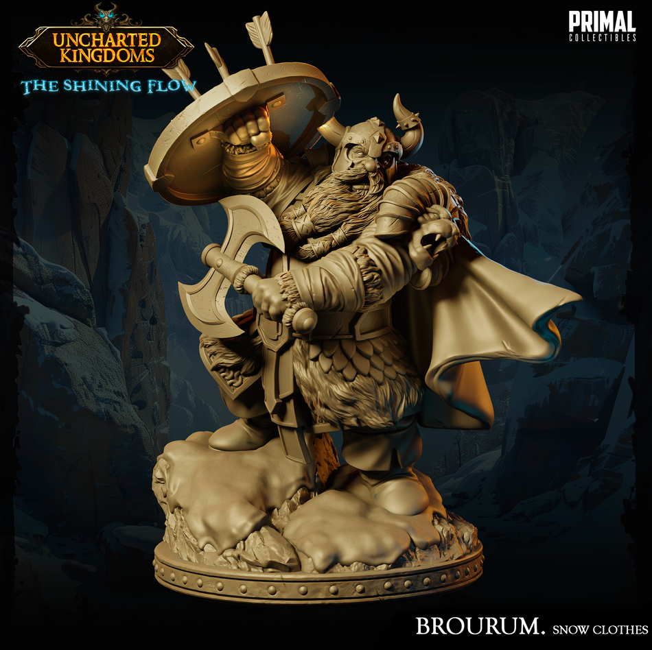 Dwarf Brourum - Uncharted Kingdoms/ The Shining Flow - Primal Collectibles