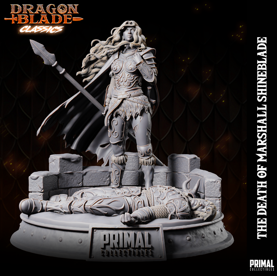 The Death Of Marshall Shineblade - Dragon Blade - Primal Collectibles