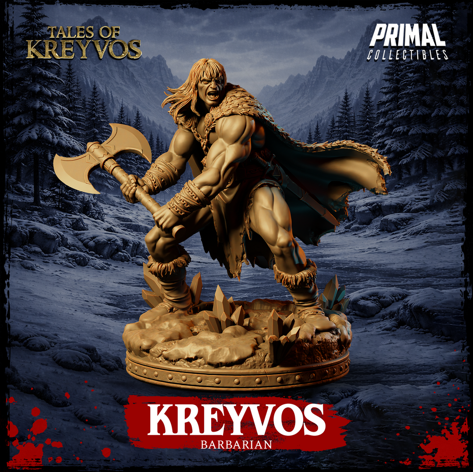 Northman Kreyvos - Tales of Lreyvos - Primal Collectibles