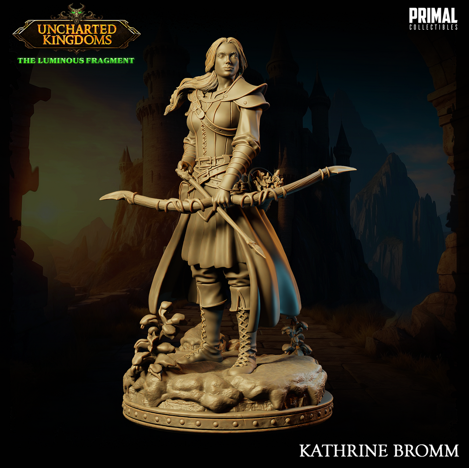 Fighter Kathrine Broom - Uncharted Kingdoms/ The Luminous Fragment - Primal Collectibles