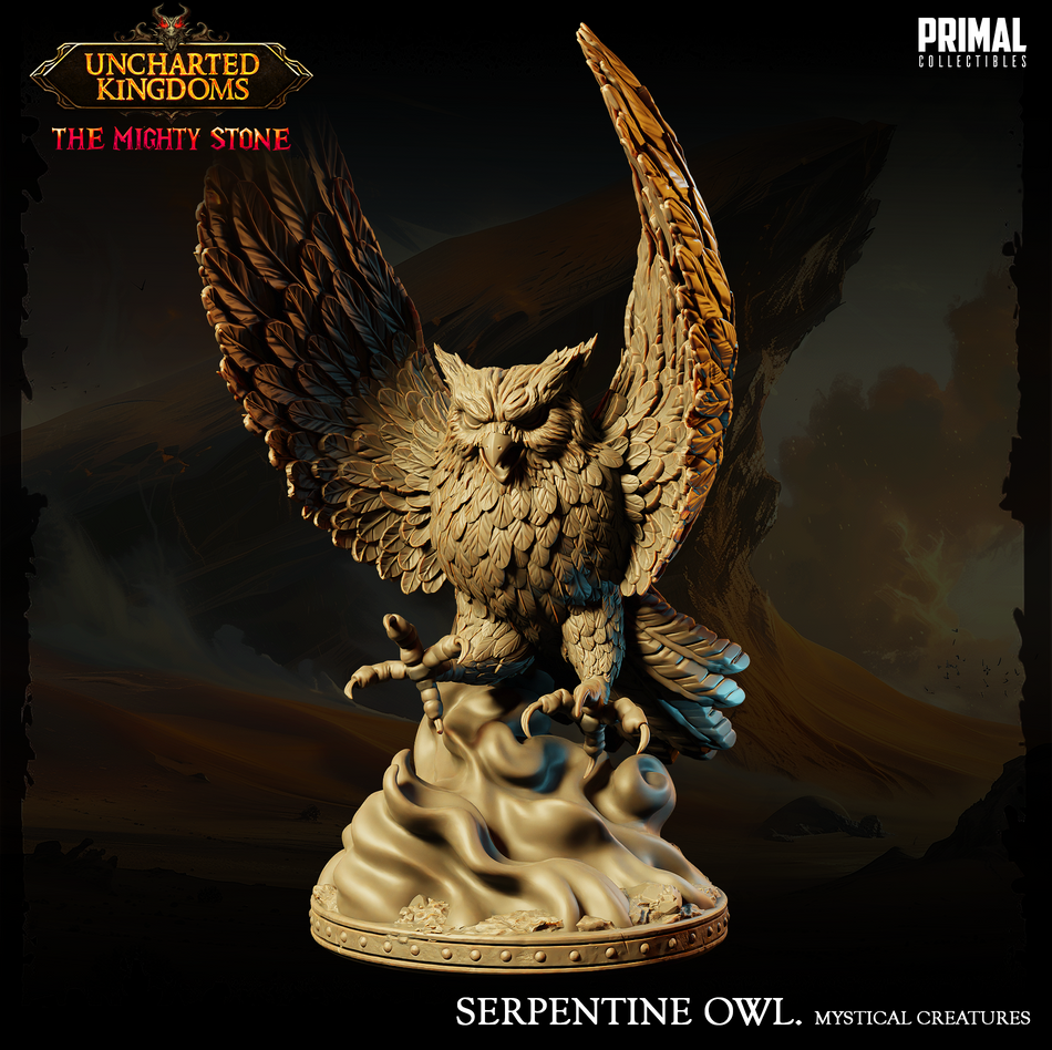 Serpentine Owl - Uncharted Kingdoms/ The Mighty Stone - Primal Collectibles