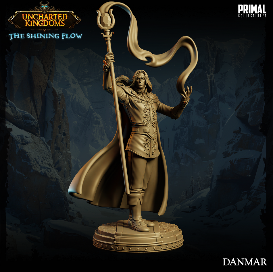 Wizard Danmar - Uncharted Kingdoms/ The Shining Flow - Primal Collectibles