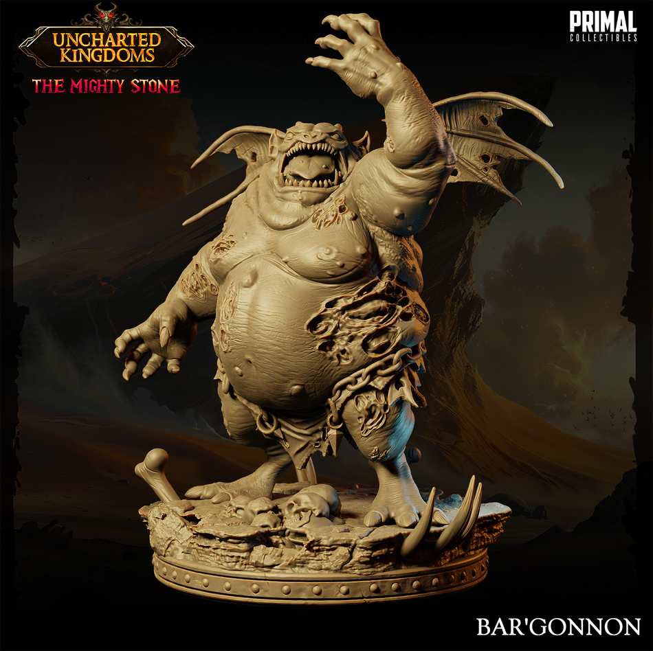 Bargonnon - Uncharted Kingdoms/ The Mighty Stone - Primal Collectibles