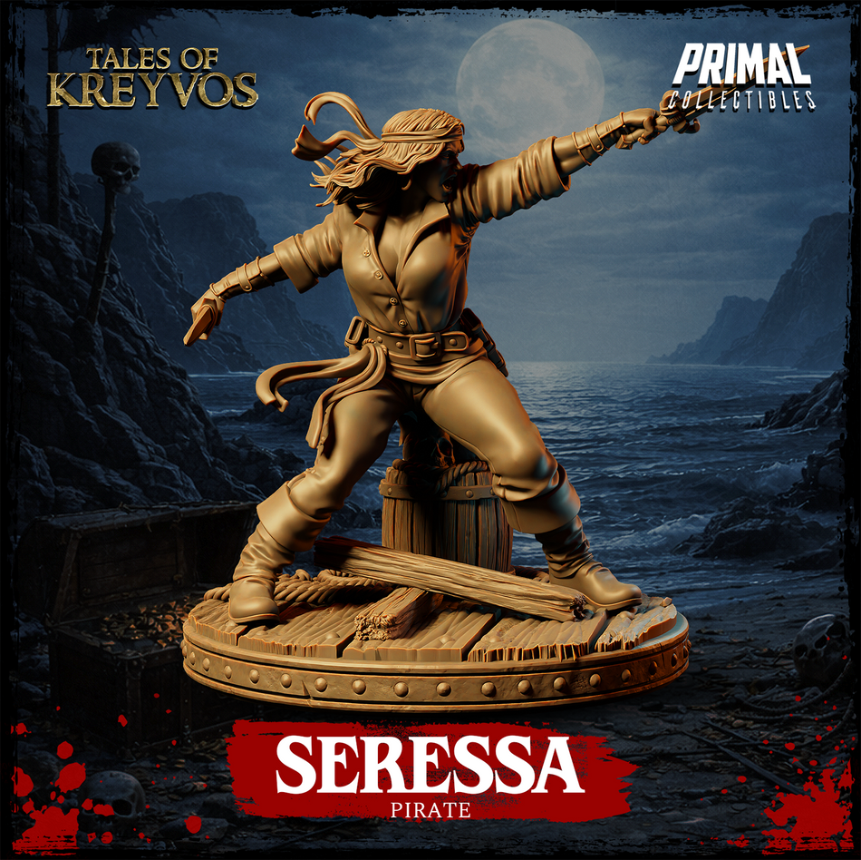 Pirate Seressa - Tales of Kreyvos - Primal Collectibles