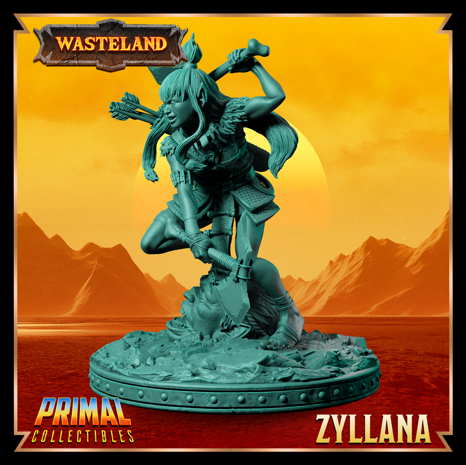 Halfling Zyllana - Wasteland - P