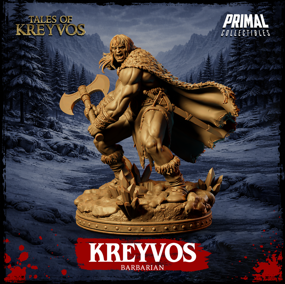 Northman Kreyvos - Tales of Lreyvos - Primal Collectibles