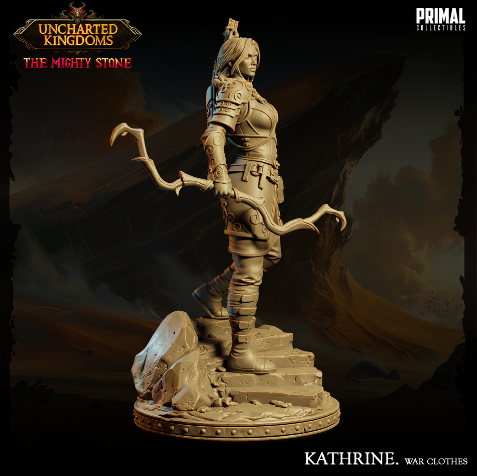 Fighter Kathrine - Uncharted Kingdoms/ The Mighty Stone - Primal Collectibles