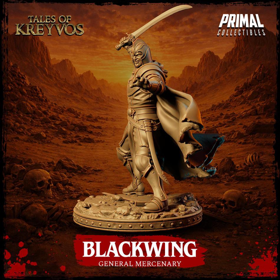 Mercenary Blackwing - Tales of Kreyvos - Primal Collectibles
