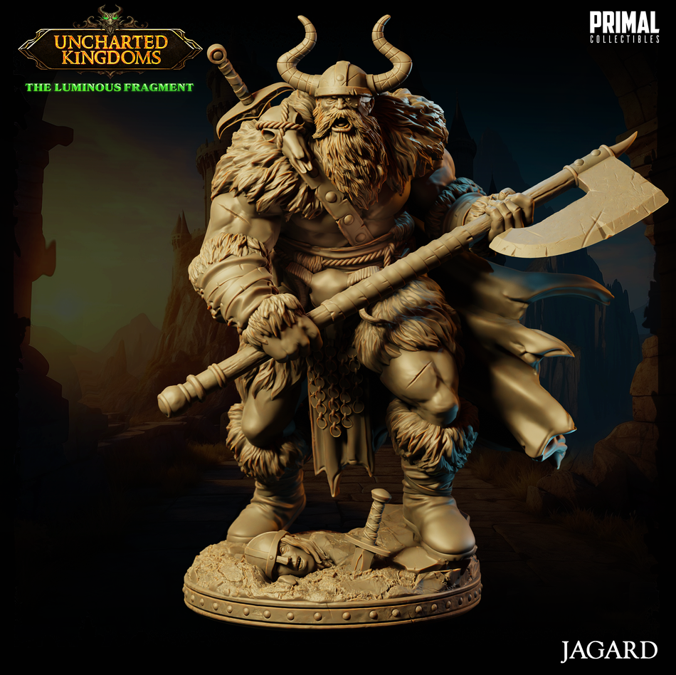 Barbarian King Jagard - Uncharted Kingdoms/ The Luminous Fragment - Primal Collectibles