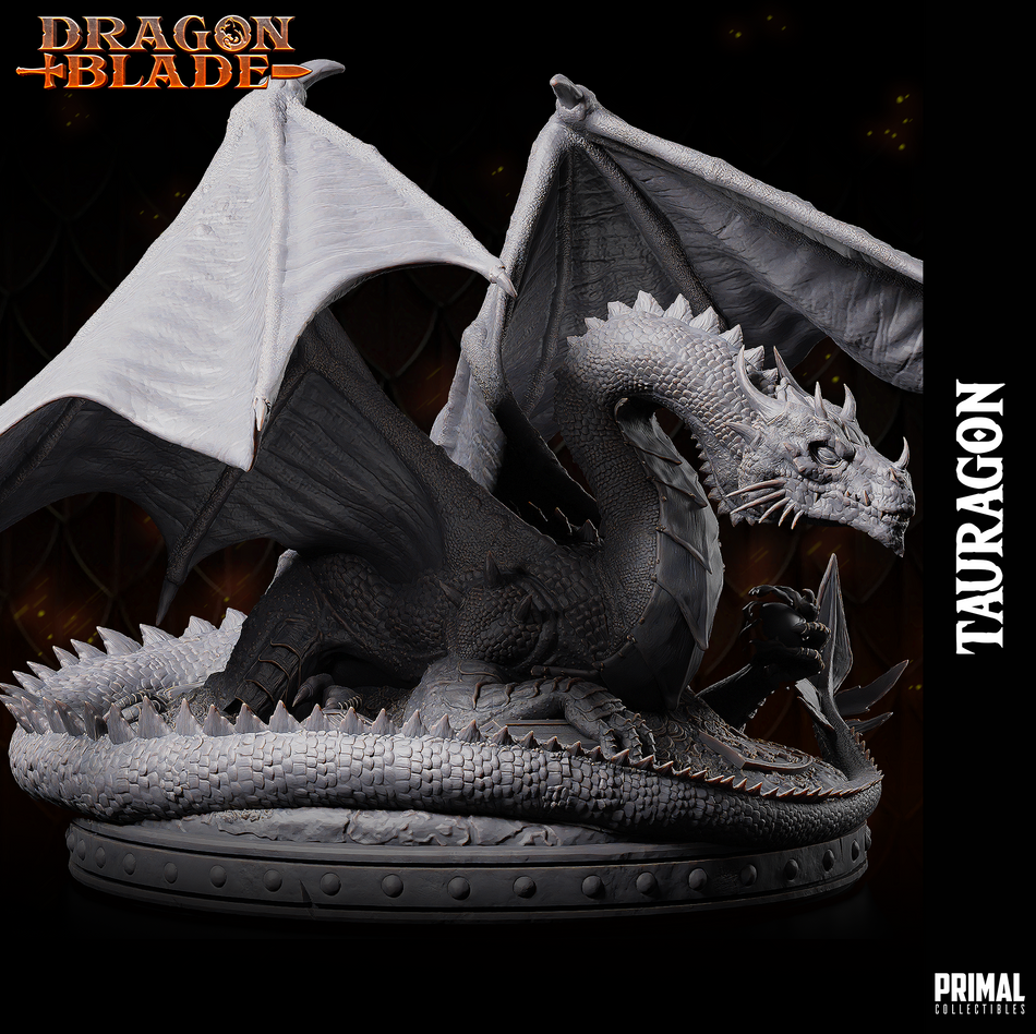 Green Dragon Tauragon - Dragon Blade - Primal Collectibles