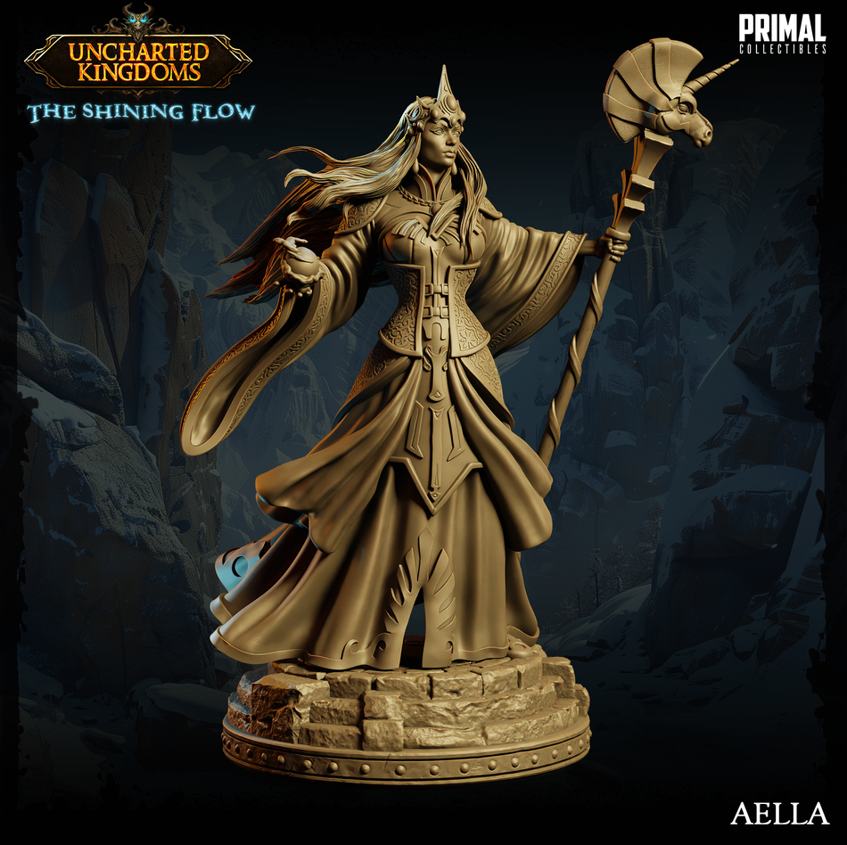 Queen Aella - Uncharted Kingdoms/ The Shining Flow - Primal Collectibles