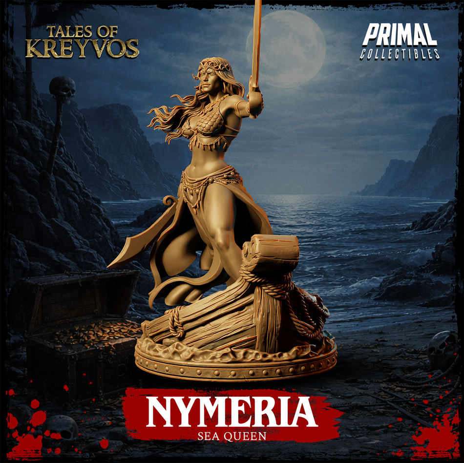 Sea Queen Nymeria - Tales of Kreyvos - Primal Collectibles