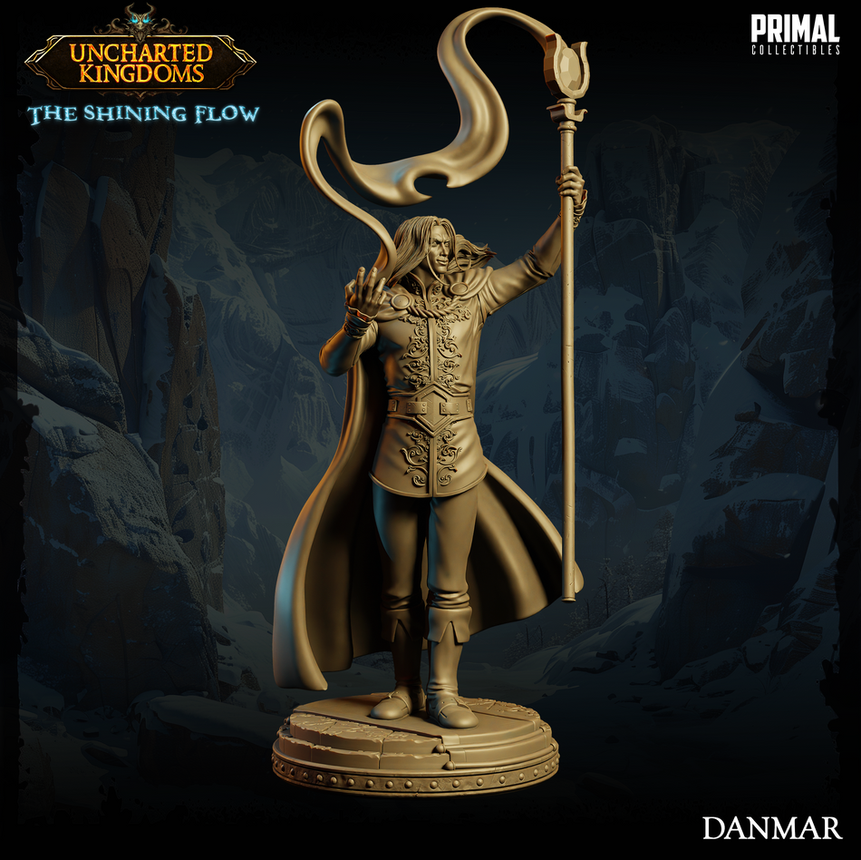 Wizard Danmar - Uncharted Kingdoms/ The Shining Flow - Primal Collectibles