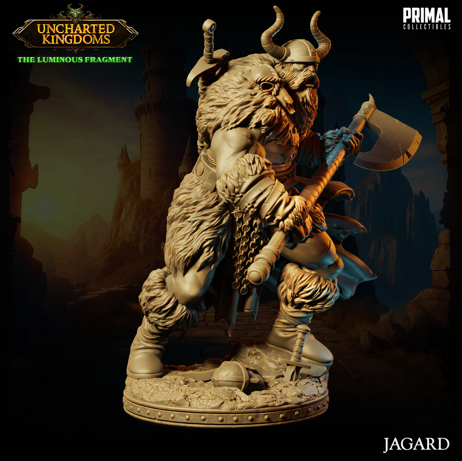 Barbarian King Jagard - Uncharted Kingdoms/ The Luminous Fragment - Primal Collectibles