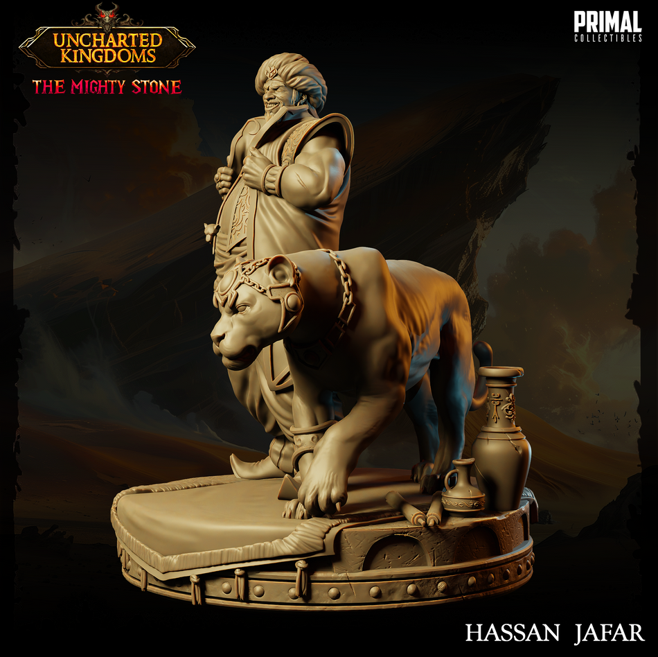 Crime Lord Hassan Jafar- Uncharted Kingdoms/ The Mighty Stone - Primal Collectibles