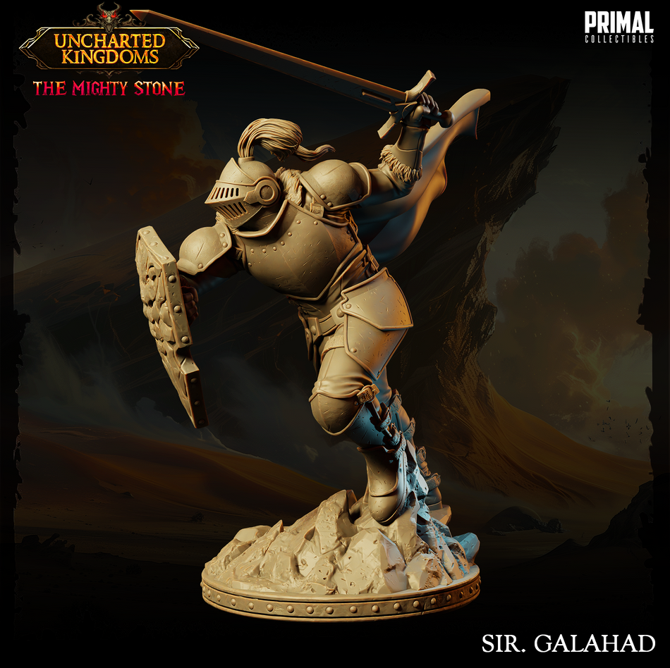 Sir Galahad - Uncharted Kingdoms/ The Mighty Stone - Primal Collectibles