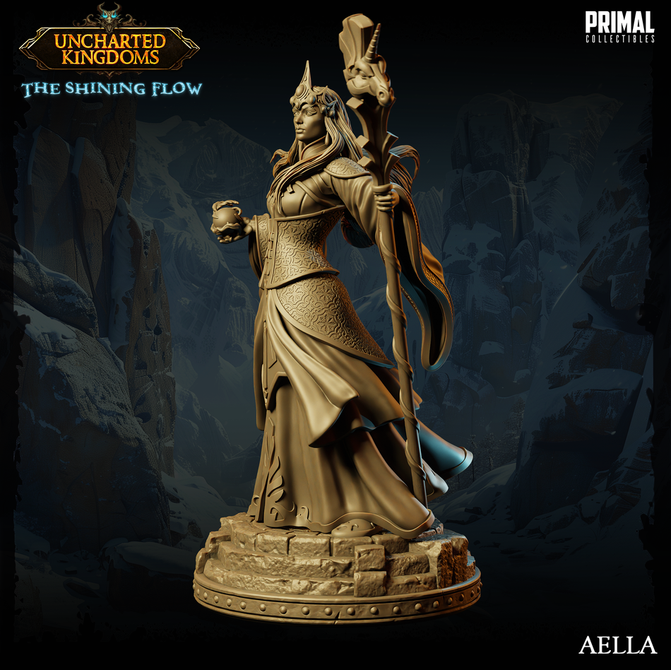 Queen Aella - Uncharted Kingdoms/ The Shining Flow - Primal Collectibles