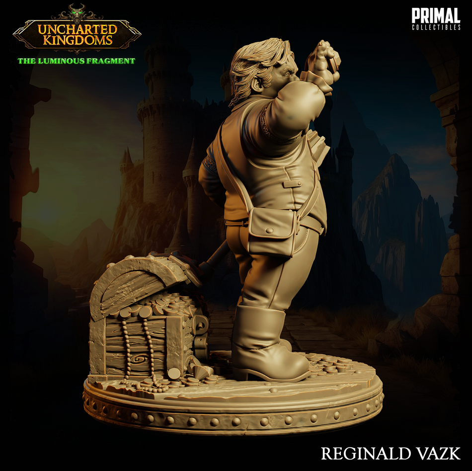 Halfling Rogue Reginald Vazk - Uncharted Kingdoms/ The Luminous Fragment - Primal Collectibles
